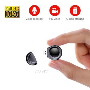 HD 1080P Mini Cam U Disk Storage Tiny Small Secret Micro Camera Video Voice Recorder USB Flash Camcorder Support Hidden TF Card