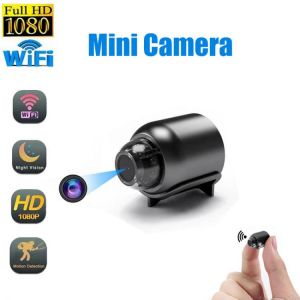 Mini Camera Wireless IP WiFi 1080P HD Night Vision Remote Monitoring 160° Wide Angle USB Micro Baby Smart Home Small Camcorder