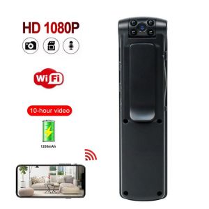 HD 1080P Wireless Mini Camera Wifi Small Video Camcorder Pen Camera Body Cam Camera Loop Recording Cam Motion Detection