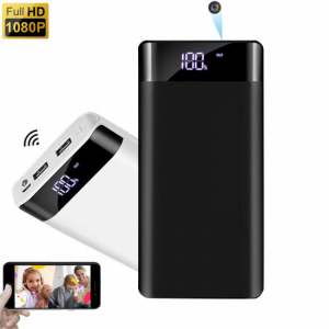 4K/1080P HD Mini Camera Portable WiFi Power Bank Camera Motion Detection Wireless Video Nanny Camera for Home Security