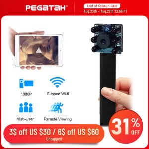 1080P Super Mini Wi fi battery Camera HD wifi P2P Motion Camcorder remote control Security Camera  night vision Hidden TF card