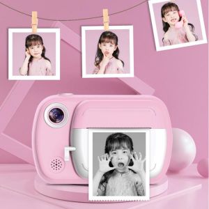 3.5 inch Children Instant Print Camera 1080P Big Screen With Thermal Photo Paper Kids Cam Toys  For Girls Boys Birthday Gifts