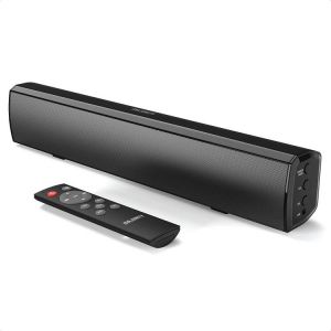 Majority Bowfell Small Sound Bar for TV with Bluetooth, RCA, USB, Opt, AUX Connection, Mini Sound/Audio System for TV Speakers/Hom