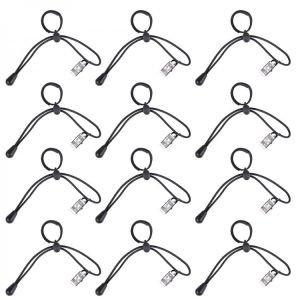 12 PCS/Lot Photo Video Studio Background Backdrop Clamps Clips Holder with 8.2 inches/21 cm Adjustable Elastic Cord