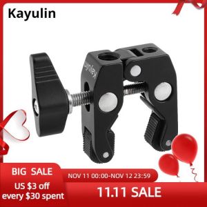 Kayulin New design Super Crab Clamp With 1/4"-20 & 3/8"-16 Mounting Points for photo studio