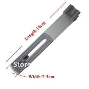 EMOBLITZ 16cm Durable Vertical Adjustments Camcorder Connecting Rod Flashlight Tripos Stand Mount for Hot Shoe Flash