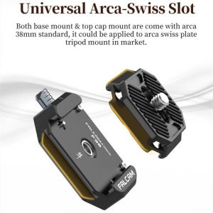 FALCAM F38 Universal Gimbal Arca Swiss Quick Release System Quick Release Plate Clamp Quick Switch For DSLR Camera Tripod