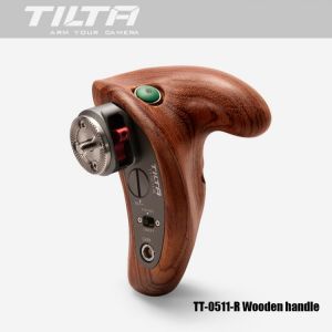Tilta TT-0511-R Wooden Right Handle 2.0 with REC Trigger For Sony A7 Red ARRI MINI BMD Canon Film Camera Rig Handgrip