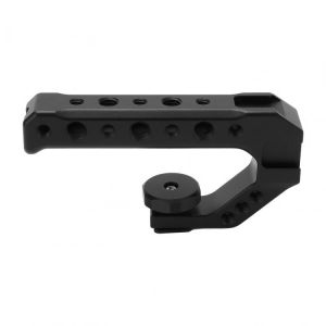 Universal DSLR Camera Rig Hand Grip Camera Top Handle Cold Shoe Mount 1/4''&3/8'' Holes Aluminum Alloy Cam