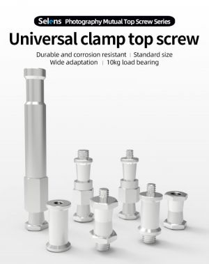 1/4 3/8 Spigot Stud Male Adapter Metal Camera Screw Photograph Hand Tool for Umbrella Flash Light Tripod Photo Studio Accessory