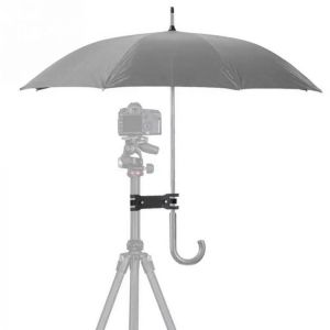 Portable Outdoor Photography Rack Umbrella Holder Camera Tripod Umbrella Fixing Clip Waterproof Photography Accessories