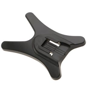 Flash Light Stand Holder Base Hot Shoe Bracket with 1/4'' Tripod Mount Adapter for Nikon, Canon, Sony Camera - Black