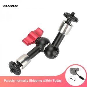 CAMVATE 5.7" Articulating Magic Arm Friction Arm With 1/4"-20 Threading For Monitor /Flash /Video Light /LCD/Microphone 