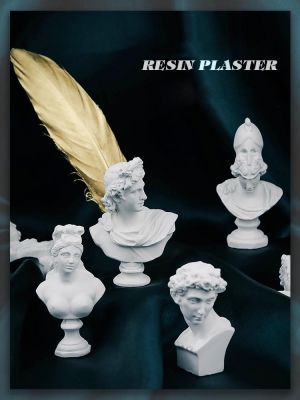Mini Resin Plaster Model Ancient Mythology Avatar Simulation Roman Columns fit for Jewelry Photo Background Photography Props