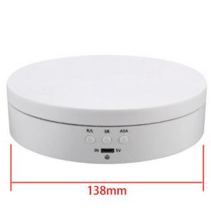 High Power Electric Rotating Jewelry Display Stand Base Jewelry Organizer Turntable Jewellery Packaging Display Box