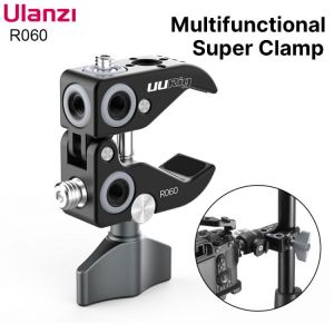 Ulanzi UURig R060 Pea Pods Super Clamp Crab Pliers Clip for DSLR Rig Cameras Gimbal Magic Arm Umbrellas Cross Bars