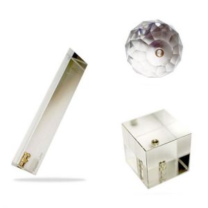 DIY Photography Crystal Ball Optical Glass Magic Photo Ball with 1/4'' Glow Effect Decorative Photography Studio Accesso