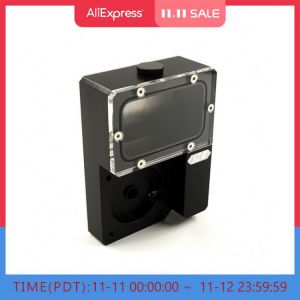 IceManCooler DDC Combo Res For Ncase Chasis M1 V4 V5 V6 ,Ncase Reservoir ,Black Water Tank ,125x89x41MM