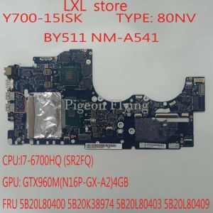 NM-A541 for lenovo laptop Y700-15ISK motherboard Mainboard 80NV CPU:I7-6700HQ GTX960M 4GB DDR4 FRU 5B20L80400 5B20K38974 100%NEW