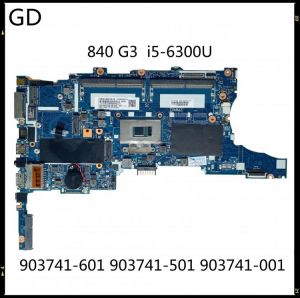 GD Original For HP 840 G3 Laptop Motherboard With i5-6300U Processor 903741-601 903741-501 903741-001 6050A2822301-MB-A01 DDR4