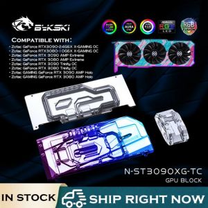 Bykski N-ST3090XG-TC,GPU Active Backplate Block For Zotac RTX 3080 3090 Gaming OC/AMP Extreme/Trinity OC/AMP Holo Video Cards