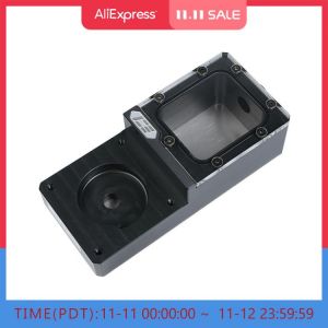IceManCooler Ssupd Meshliciou Computer Case G1/4" Mini ITX Reservoir,Water Cooling Use Small Water Tank,Black,White ,ICE-SSU-