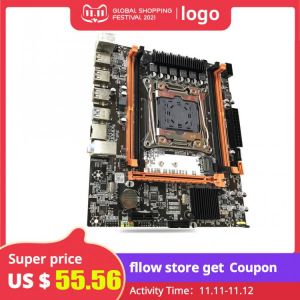 Atermiter X99 D4 Motherboard Slot LGA2011-3 USB3.0 NVME M.2 SSD Support DDR4 REG ECC Memory and Inter Xeon E5 V3 V4 Processor