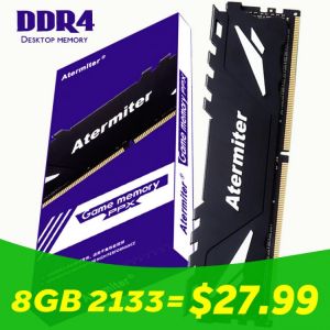 Atermiter 32GB 16GB 8gb 4gb PC Memory RAM Memoria Module Computer Desktop DDR4 PC4 4G 8g 16g 2400Mhz 2666Mhz DIMM 3200 2133 MHZ