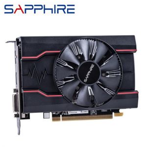 SAPPHIRE RX550 4GB Graphics Cards GPU Original AMD Radeon RX 550 4GB GDDR5 Video Cards Desktop PC Computer Game Map PCI-E X16