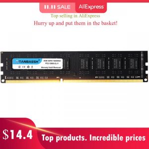 TANBASSH Ram DDR3 4GB 8GB 1333MHZ 1600MHz Desktop Memory 240pin 1.5V DIMM 4GB 8GB Intel with heat sink Suitable for dual channel