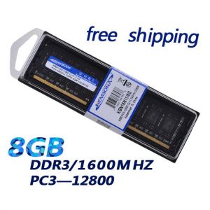 KEMBONA Desktop ddr3 8gb Ram 1600MHz No-ecc Desktop PC Memory 240-pins System full high Compatible