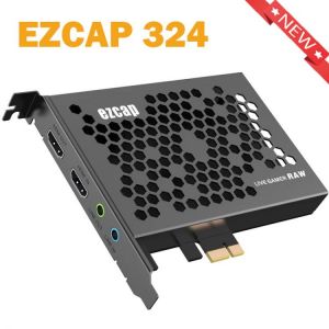 Real 4K PCIE Hdmi Video Capture Card PCI Express Video Recording Box Live Streaming Device for Win10 MAC PS4 Xbox Switch PC Game