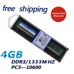 KEMBONA Brand New sealed PC DESKTOP LONG-DIMM DDR3 4gb 1333 PC10600 ram memoria 1333D3N9/4G  for all motherboard