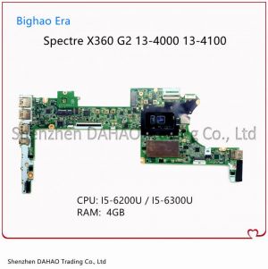 For HP Specter X360 G2 13-4000 13-4100 13-4102 Laptop Motherboard DAY0DDMBAE0 With i5-6200U/6300U 4GB-RAM 828827-601 828827-001