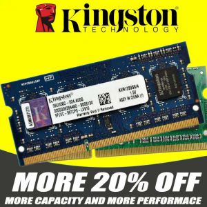 Used Kingston ram memory ddr3 2G 4GB 8GB 1333MHZ PC3-10600S 1600MHZ 12800S DDR2 800Mhz 667Mhz 204pin 1.5V Laptop Notebook SODIMM