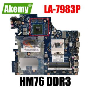 High quality LA-7983P For Lenovo Ideapad G780 QIWG7 LA-7983P HM76 PGA989 DDR3 8 video chips motherboard 100% fully tested
