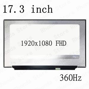 17.3"FHD 1920X1080 IPS 72%NTSC 360Hz Matrix LCD Screen for MSI GE76 Raider 11UH Laptop LCD screen 40Pins EDP 0.4mm Pitch