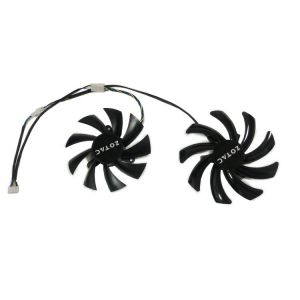 2pcs/Set 95MM+85MM ZT-A30700E-10P GPU VGA Cooler Fan For ZOTAC GAMING GeForce RTX 3070 Twin Edge,Replace CF1010U12S+CF9015H12S