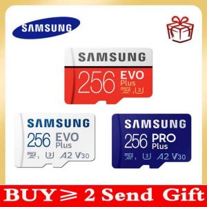 SAMSUNG Micro SD card 256GB Memory Card EVO Plus 256 GB Class10 TF Card C10 microsd UHS-I U3 Free Shipping cartao de memoria