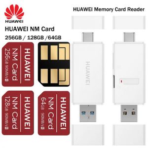 90MB/s NM Card Nano 64GB/128GB/256GB Apply to Huawei P30 Pro Mate20 Pro Mate20 X With USB3.1 Gen 1