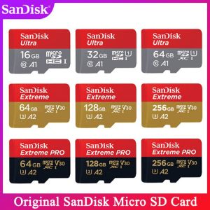 SanDisk Micro SD Card 512G 400GB A1 MicroSDHC Memory Card 256g 128G 64G 32G 16GB MicroSDXC EXTREME PRO V30 U3 A2 4K UHD TF Cards