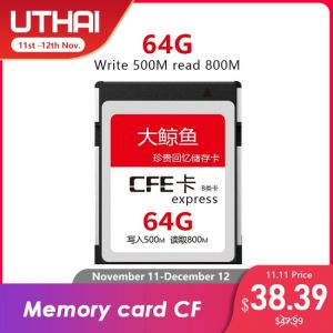 UTHAI Photographic Memory Card CFexpress Card CFE Nikon Z6 Z7 Canon R5 1DX3 Camera Memory Card XQD Upgrade Card CFE Card Reader