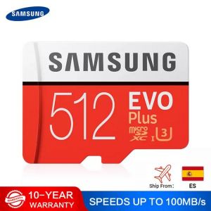 SAMSUNG Memory Card Micro SD Card 256GB 32G 64GB Microsd Micro SD 128GB 512G SDHC SDXC Grade EVO+ C10 UHS TF Flash SD Cards