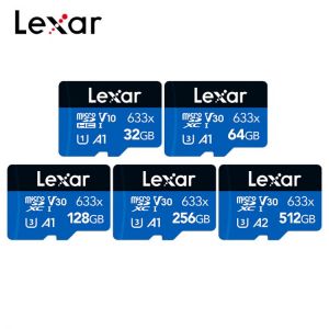 Lexar 633x Micro SD Card Up to 95MB/s Memory Card 512GB 256GB 128GB 64GB SDXC TF Card 32GB SDHC Flash Card for Drone Gopro