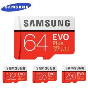 Original Samsung EVO PLUS 512GB 256GB Memory Card 128GB  64GB Class10 U3 4K SDHC SDXC Card 32GB MicroSD UHS-I TF Flash Cards