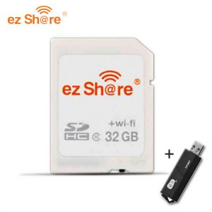 EZ share 8GB 16GB SD Card Wireless WIFI Share Memory SD Card 32GB Class 10 SDHC Free card reader Shipping