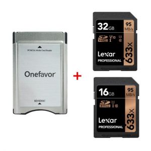 New!!! Lexar 16GB 32GB SD SDHC Card UI PROFESSIONAL 95MB/S 633X + SD SDHC Card Adapter Converter for Mercedes Benz