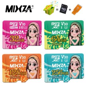 MIXZA Goddess Original Memory Card 256GB 128GB 64GB U3 80MB/S 32GB sd card Class10 UHS-1 flash card Storage Memory TF SD Cards