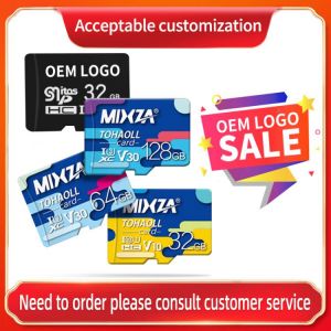 MIXZA Origina BF Memory Card 256GB 128GB 64GB U3 80MB/S 32GB sd card Class10 UHS-1 flash card Storage Memory tf sd TF/SD Cards