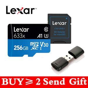 Lexar 633X New Original 95mb/s Micro SD card 512GB 128g 256GB SDXC SDHC Memory Card Reader Uhs-1 For Drone Gopro Sport Camcorder